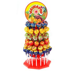 Асорті фруктових льодяників "Ялинка", 704 г (700137)