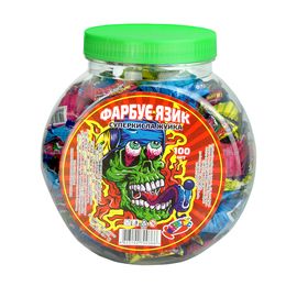 Жувальна гумка "Фарбує язик", 400 г (700373)