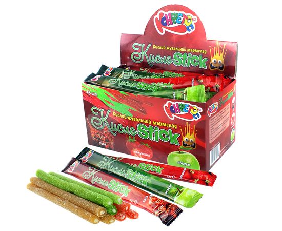 Жувальний мармелад "КислоStick", 432 г (700168)Жувальний мармелад "КислоStick", 432 г (700168)[image_num]
