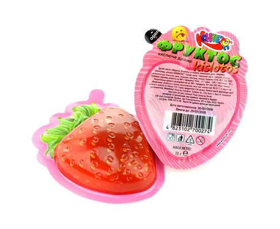 Драже "Фруктос-Kislotos", 390 г (700274)Драже "Фруктос-Kislotos", 390 г (700274)[image_num]