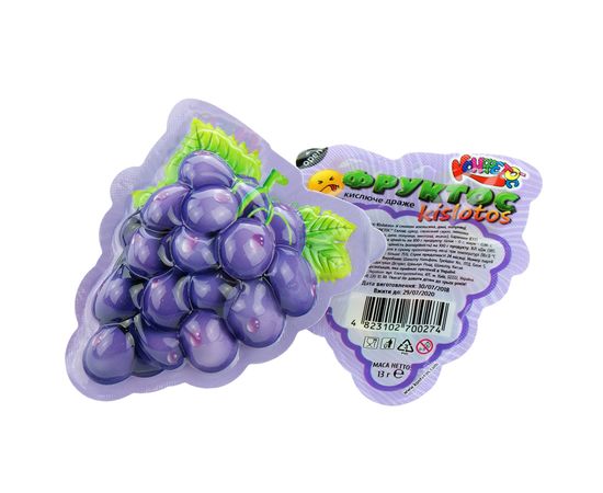 Драже "Фруктос-Kislotos", 390 г (700274)Драже "Фруктос-Kislotos", 390 г (700274)[image_num]