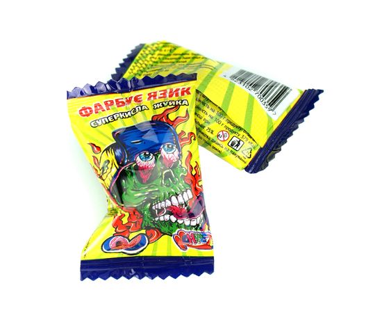 Жувальна гумка "Фарбує язик", 400 г (700373)Жувальна гумка "Фарбує язик", 400 г (700373)[image_num]