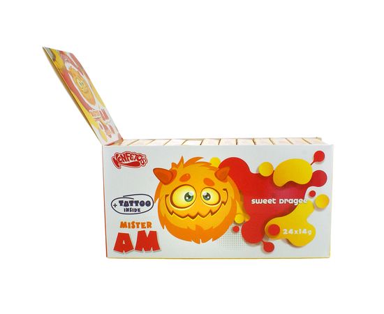 Драже "Mister Am", sticker-тату внутри, 336 г (700502)Драже "Mister Am", sticker-тату внутри, 336 г (700502)[image_num]