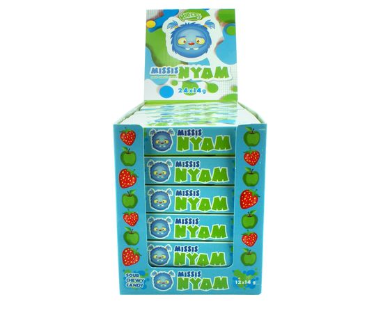 Жевательное драже "Missis Nyam", sticker-тату внутри, 336 г (700526)Жевательное драже "Missis Nyam", sticker-тату внутри, 336 г (700526)[image_num]