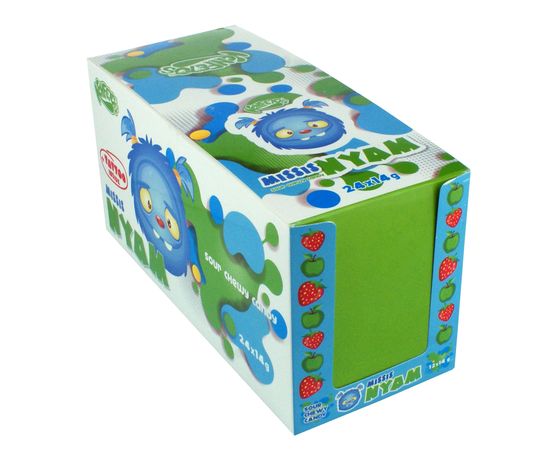 Жевательное драже "Missis Nyam", sticker-тату внутри, 336 г (700526)Жевательное драже "Missis Nyam", sticker-тату внутри, 336 г (700526)[image_num]
