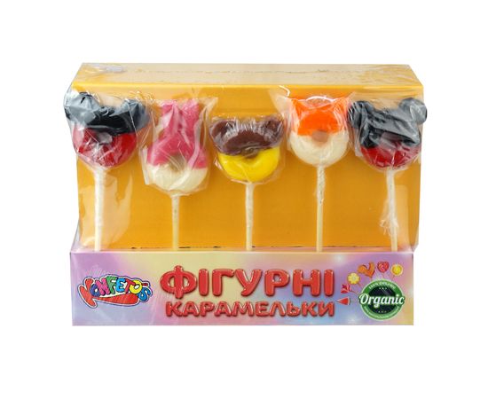 Карамель фігурна льодяникова "Вуханчики", 750 г (432831)Карамель фігурна льодяникова "Вуханчики", 750 г (432831)[image_num]
